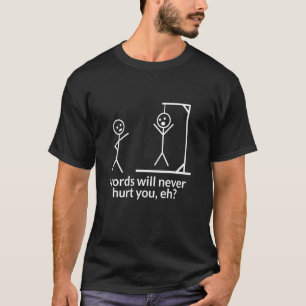 Funny Hang-Man Spelling Bee Champ Word's Will Neve T-Shirt