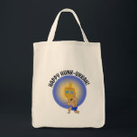 Funny Hanukkah Hunk Holiday Tote Bag<br><div class="desc">What's better than winning at dreidel? Getting a Hanukkah hunk,  obviously! Use for gelt! xo Pun Daddy Cards</div>