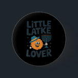 Funny Hanukkah Little Latke Jewish Family Kids Mat 6 Cm Round Badge<br><div class="desc">Funny Hanukkah Little Latke Jewish Family Kids Matching</div>