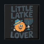 Funny Hanukkah Little Latke Jewish Family Kids Mat Magnet<br><div class="desc">Funny Hanukkah Little Latke Jewish Family Kids Matching</div>