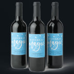 Funny Hanukkah Magic | Neighbour Client Gift and Wine Label<br><div class="desc">Easiest gift idea for all your friends, family, clients, neighbours and more! Grab a case of your favourite wine and place these lovely and somewhat cheeky labels on and voila! Instant elegant and whimsical holiday and Hanukkah presents. Try your favourite big box store for some great deals on inexpensive beverages...</div>