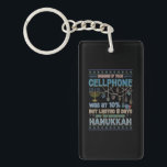 Funny Hanukkah Quotes Saying Cellphone Baterry Key Ring<br><div class="desc">Funny Hanukkah Quotes Saying Cellphone Baterry</div>