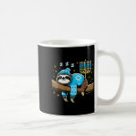 Funny Hanukkah Sloth Jewish Chanukah Sleeng Hanukk Coffee Mug<br><div class="desc">Funny Hanukkah Sloth Jewish Chanukah Sleeng Hanukkah Pjs</div>