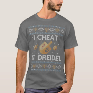 Funny Hanukkah Ugly Sweater Jewish Gift Cheat at D