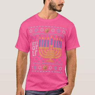Funny Hanukkah Ugly Sweater Jewish Gift Lets Get L