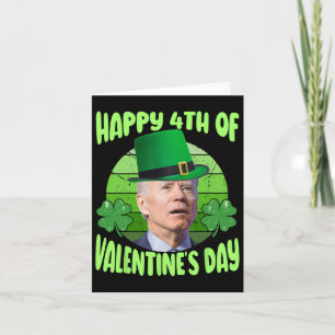 Funny Happy 4th Of Valentine’s Day Biden Humour Re Card