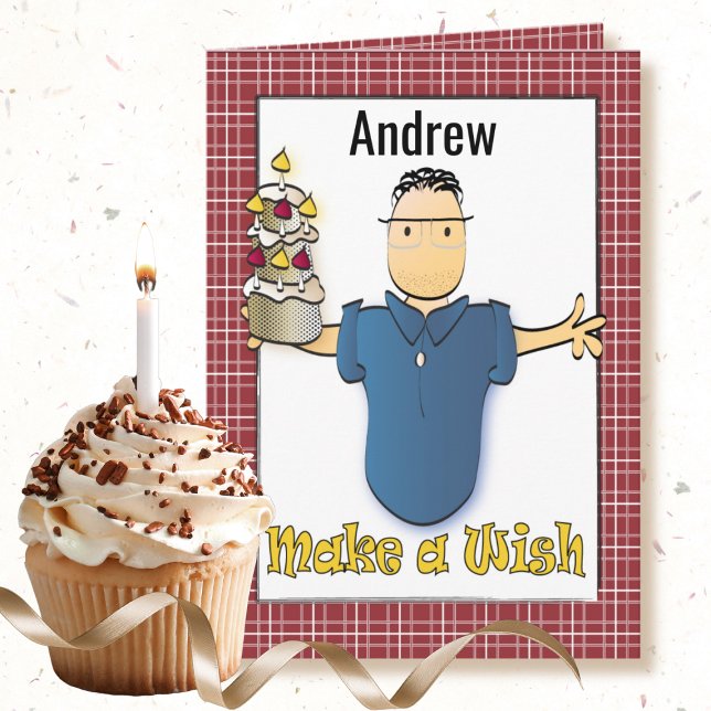 Funny Happy Birthday Card for Him  (Creator Uploaded)