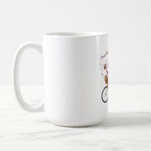 Funny Happy Birthday Grandma Gift Cycling Granny Coffee Mug