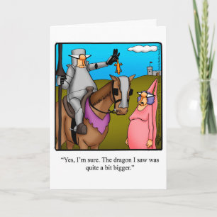 Funny Happy Birthday Greeting Card