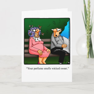 Funny Happy Birthday Humour Greeting Card