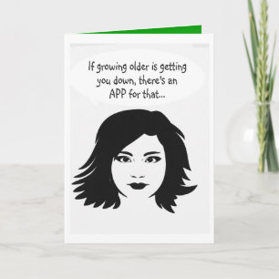 Funny  happy Birthday wish Card