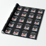 Funny Happy Chrismukkah Santa Menorah Holiday Wrapping Paper<br><div class="desc">Celebrate the season of lights and festive cheer all in one! Our unique and funny "Happy Chrismukkah" wrapping paper is the perfect choice for interfaith families or anyone who loves to celebrate both Christmas and Hanukkah. This charming design features a cheerful Santa Claus standing proudly next to a lit Hanukkah...</div>