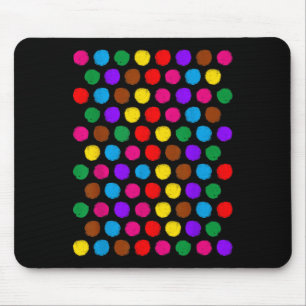 Funny Happy Dot Day Polka Dot Art Students Kids Gi Mouse Mat