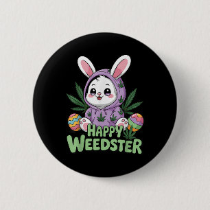 Funny Happy Easter 6 Cm Round Badge