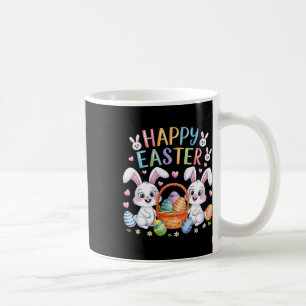 Funny Happy Easter Bunny Toddler Kids Easter Rabbi Coffee Mug