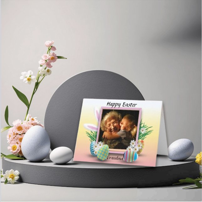 Funny  Happy Easter Grandma Holiday Card (Creator Uploaded)