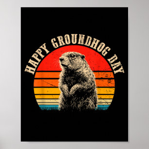 Funny Happy Groundhog Day 2025 Lmn Uni-adults &amp Poster