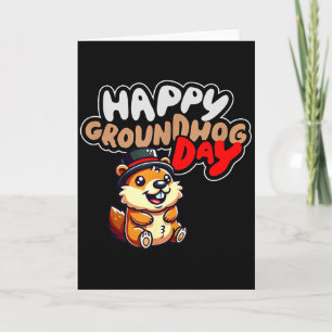 Funny Happy Groundhog Day February 2nd Phils Holid Card