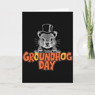 Funny Happy Groundhog Day February 2nd Phils Holid Card
