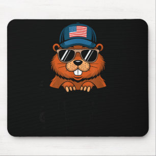 Funny Happy Groundhog Day Mouse Mat