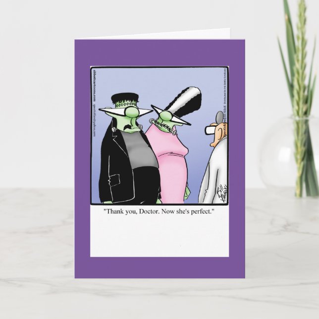 Funny Happy Halloween Card For Him (Front)