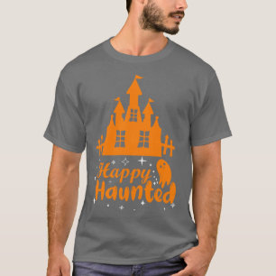 Funny Happy Halloween Day the Moon for Halloween D T-Shirt