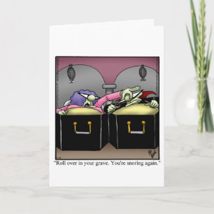 Funny Happy Halloween Greeting Card