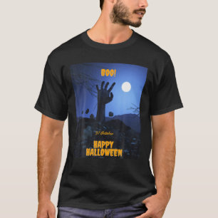 Funny Happy Halloween In October We Wear T-Shirt