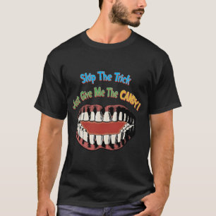 Funny Happy Halloween Shirt - Big Mouth