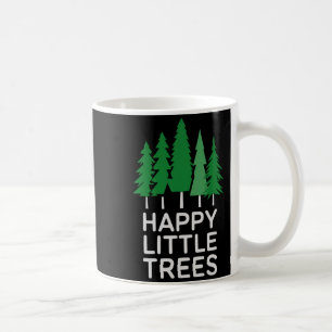Funny Happy Little Trees Camng  Coffee Mug