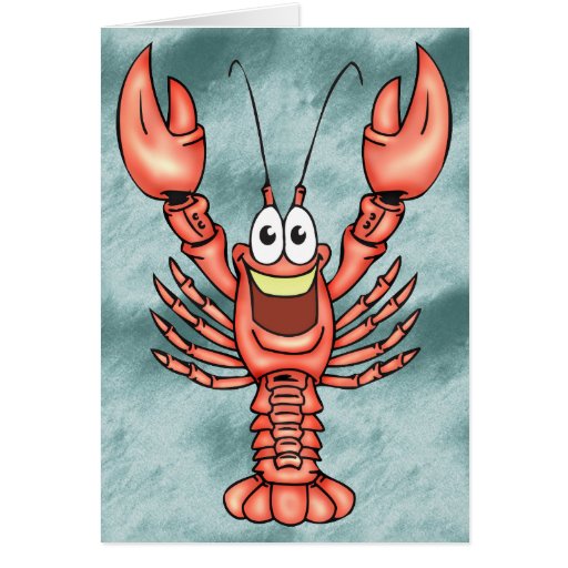 Image of Funny Happy Lobster