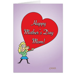 Funny Happy Mother's Day Card from Daughter 0