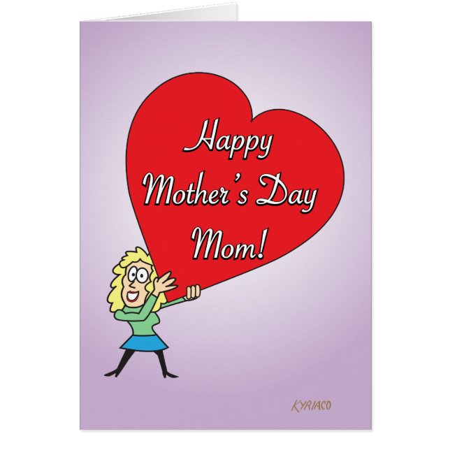 Funny Happy Mother's Day Card from Daughter 0 (Front)