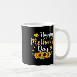 Funny Happy Mothers Day Cute Floral For Women Mum  Coffee Mug