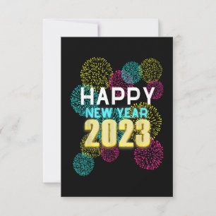 Funny Happy New Year 2023 New Years Eve Party Coun Invitation