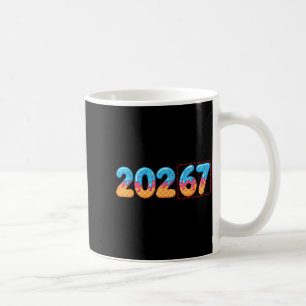 Funny Happy New Year 2026 20267 Ice Cream Drip 67 Coffee Mug