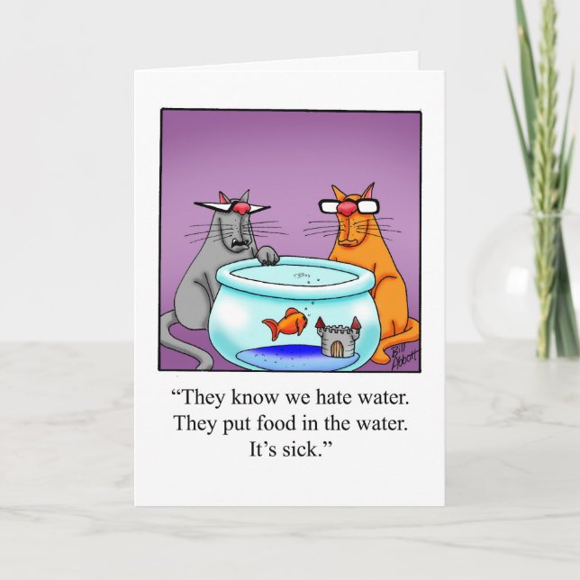 Funny Happy Pet Owner's Day Greeting Card (Front)