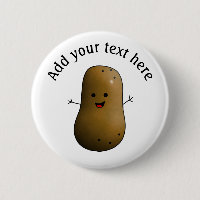 Funny Happy Potato Personalised