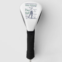 Funny Happy Retirement Golfer Theme Retro Golf