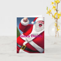 Funny Happy Santa Daddy Humour