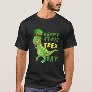 Funny Happy St-Pat Rex Day Feeling Lucky St. Patri T-Shirt