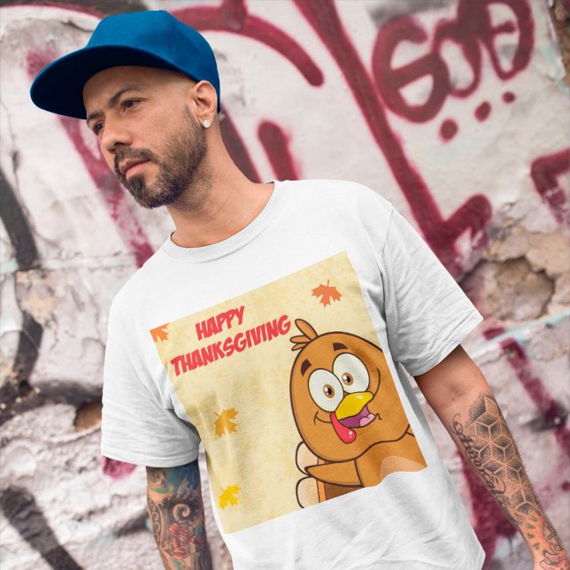 Funny Happy Thanksgiving T-Shirt (Creator Uploaded)