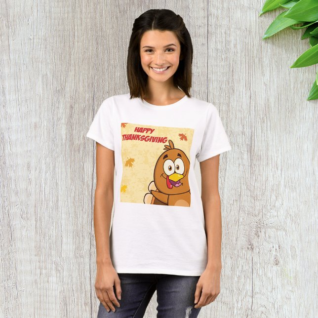 Funny Happy Thanksgiving T-Shirt (Creator Uploaded)