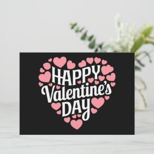 Funny Happy Valentines Day Heart Love Valentine  Invitation