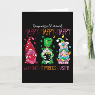 Funny Happy Valentines St Patrick Easter Happy Hol Card