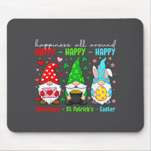 Funny Happy Valentines St Patrick Easter Holiday C Mouse Mat