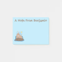 Funny happy walrus cartoon illustration