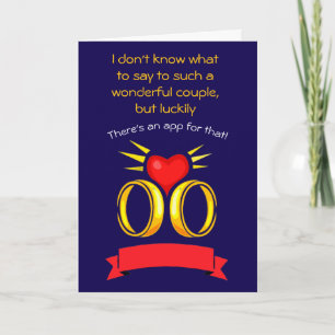 funny happy wedding anniversary card