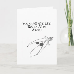 Funny happy wedding anniversary card
