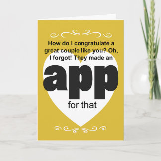 funny happy wedding anniversary wish card